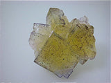 Fluorite with Chalcopyrite inclusions, Bethel Level, Annabel Lee Mine, Ozark-Mahoning Company, Harris Creek District, Southern Illinois Small cabinet 4 x 8 x 8.5 cm $950. Online 12/1