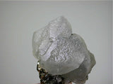Fluorite with Pyrite, Huanzala Mine, Huallanca District, Dos de Mayo Province, Peru, Kalaskie Collection #42-289, Miniature 3.5 x 4.0 x 4.5 cm, $150.  Online 11/10