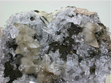 Celestite and Calcite, Scofield Quarry, Maybee, Michigan Miniature 1.5 x 4 x 6 cm $15. Online 10/27