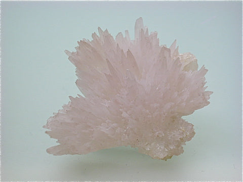 Strontianite, Rosiclare Level, Minerva #1 Mine, Allied Chemical Co. attr., Cave-in-Rock District, Southern Illinois, Mined c. 1970s, Kalaskie Collection #123, Miniature 3.0 x 5.0 x 7.0 cm, $250.  Online 10/28
