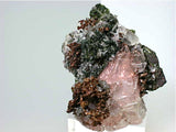Calcite with Copper inclusions on Copper, Pewabic Lode, Quincy Mine, Lake Superior Copper District, Michigan Miniature 2.2 x 3.5 x 4.4 cm $250. online 11/30