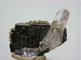 Wolframite and Quartz, Panasqueira, Portugal, Mined c. 1970s, ex. Gary Hanson Collection, Kalaskie Collection #249, Miniature 2.0 x 4.2 x 4.2 cm, $220.  Online 11/9.