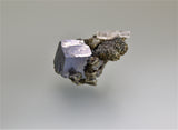 SOLD Galena on Marcasite after Anhydrite, Sweetwater Mine, Viburnum Trend, Missouri, Collected c. 1980's, Ralph Campbell Collection, Miniature 3.0 x 3.5 x 5.0 cm, $50. Online 10/4.
