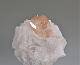 Topaz and Cleavlandite, Shigar Northern Areas, Pakistan, Collected circa 1990, Kalaskie Collection #309, Miniature 4.0 x 5.0 x 5.0 cm, $500.00. Online 6/12.