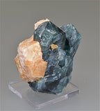 Apatite with Calcite, Slyudyanka, Lake Baikal, Irkutskaya, Prebaikalia, Russia, Collected c. 1992, Kalaskie Collection #827, Small Cabinet 5.0 x 6.5 x 7.0 cm, $450.  Online 11/7.