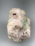 Fluorite and Calcite with Pyrite, Tribag Mine, Nicolet Township, Batchawana Bay, Ontario, Canada, ex. Louis Lafayette Collection #1060, Miniature 3.0 x 4.5 x 6.0 cm, $125. Online Jan. 13