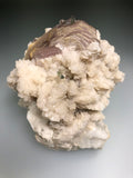 Elbaite on Lepidolite and Albite, Paprok, Kunar Province,Afghanistan, Dr. David London Collection L-007 Collected c. 2007, Medium Cabinet 9.5 x 11.0 x 12.0 cm, $650.  Online Sept. 30.