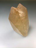 Calcite, "Fishtail Twin", Tri-State District, MO, Dr. David London Collection L-032, Small Cabinet 4.5 x 5.5 x 9.5 cm, $450.  Online Sept.  30.