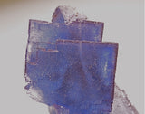 Fluorite with Malachite, Rosiclare Level, Main Ore Body, Denton Mine, Ozark-Mahoning Company, Harris Creek District, Southern Illinois, Mined Aug. 1994, Small Cabinet 5.0 cm x 5.0 cm x 8.5 cm, $2500. Online Feb. 28.