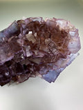 Fluorite, Rosiclare Level, Minerva No. 1 Mine, Ozark-Mahoning Co., Cave-in-Rock District, Southern Illinois, Mined c. 1960's-1970's, ex. Sam and Ann Koster Collection, Large Cabinet 4.0 x 10.5 x 19.5 cm, $850.  Online Dec. 19