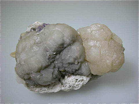 Witherite with Barite and Fluorite, attr: Bethel Level Minerva #1 Mine, Cave-in-Rock District, Southern Illinois, Mined c. 1960s, Bynum Collection, Medium Cabinet  6.0 x 9.0 x 13.0 cm, $400.  Online 3/9/15 SOLD