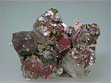 Calcite with Chalcopyrite and Hematite Miniature 2.3 x 5 x 6 cm $75. Online July13