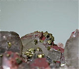 Calcite with Chalcopyrite and Hematite Miniature 2.3 x 5 x 6 cm $75. Online July13