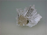 Fluorite and Celestite, Lexington Quarry, Ordovician Limestone (High Bridge Group), Jessamine, Kentucky Miniature 2.2 x 3 x 3.5 cm $35. Online July13