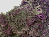 Fluorite with Sphalerite, Sub-Rosiclare Level, Annabel Lee Mine, Ozark-Mahoning Company, Harris Creek District, Southern Illinois, Mined Dec. 1989, Sam & Ann Koster Collection #00790, Medium Cabinet 6.0 x 12.0 x 17.0 cm, $450. Online 4/8/15. SOLD.
