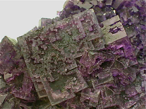 Fluorite with Sphalerite, Sub-Rosiclare Level, Annabel Lee Mine, Ozark-Mahoning Company, Harris Creek District, Southern Illinois, Mined Dec. 1989, Sam & Ann Koster Collection #00790, Medium Cabinet 6.0 x 12.0 x 17.0 cm, $450. Online 4/8/15. SOLD.