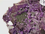 Fluorite with Sphalerite, Sub-Rosiclare Level, Annabel Lee Mine, Ozark-Mahoning Company, Harris Creek District, Southern Illinois, Mined Dec. 1989, Sam & Ann Koster Collection #00790, Medium Cabinet 6.0 x 12.0 x 17.0 cm, $450. Online 4/8/15. SOLD.