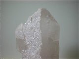 SOLD Quartz with Calcite, Trepca Complex near Mitrovica, Kosovska Municipality, Kosovo, Mined 2015, Miniature 3.0 x 3.0 x 6.0 cm, $150.  Online 5/29/15.