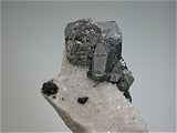 Bournonite on Quartz, Viboras Mine, Machacamarca, Potosi, Bolivia Small cabinet 4 x 5.5 x 7 cm $1500. Online 3/14