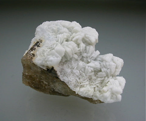 Barite, Crystal Mine, Southern Illinois Miniature/Small cabinet  4 x 4 x 6 cm $65. SOLD
