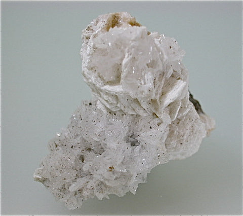 SOLD Barite on Fluorite and Galena, Henson Mine, Ozark-Mahoning Company, Pope County, Southern Illinois Miniature 1.8 x 3 x 3 cm $45. Online 10/22