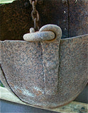 Kibble and Tram Wheels, Petherick Mine, Copper Falls Mining Company, Lake Superior Copper District, Keweenaw County, Michigan - PENDING DONATION TO A. E. SEAMAN MUSEUM