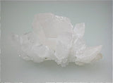 SOLD Calcite and Quartz, Kruchev dol Mine, Madan District, Smolyan Oblast, Bulgaria, Mined 2012, Miniature 3.0 x 3.0 x 6.0 cm, $50.  Online 7/3