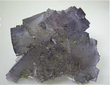 Fluorite with Chalcopyrite, Sub-Rosiclare Level Annabel Lee Mine, Ozark-Mahoning Company, Harris Creek District Southern Illinois, Mined 1988, Medium Cabinet 5.5 x 10.0 x 14.0 cm, $850. Online 8/20 SOLD