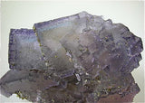 Fluorite with Chalcopyrite, Sub-Rosiclare Level Annabel Lee Mine, Ozark-Mahoning Company, Harris Creek District Southern Illinois, Mined 1988, Medium Cabinet 5.5 x 10.0 x 14.0 cm, $850. Online 8/20 SOLD