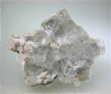 Fluorite and Calcite, El Potosi Mine, Santa Eulalia Chihuahua, Mexico, Mined c. Late 1980s, Gail Hall Collection C# 89-1, Small Cabinet 3.0 x 6.0 x 8.0 cm, $75.  Online 8/25