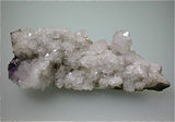 Quartz with Fluorite, Sub-Rosiclare Level, Cave-in-Rock Mine, Spar Mountain Area, Cave-in-Rock District, Southern Illinois Small cabinet 4 x 4.5 x 12 cm $100. Online 9/3.  SOLD.
