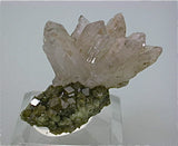 Quartz and Andradite, Bor Mine, Dal'negorsk, Primorskiy Kray, Russia Miniature 3 x 3 x 4.5 cm $60. Online 10/16. SOLD.