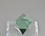Fluorite, William Wise Mine, Westmoreland, Cheshire County, New Hampshire, Miniature, 2.1 cm on edge, $125. Online 10/9