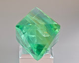 Fluorite, William Wise Mine, Westmoreland, Cheshire County, New Hampshire, Small Cabinet, 4.5 cm on edge, $1500. Online 10/9