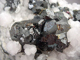 SOLD Sphalerite and Calcite, Nikolaevskiy Mine, Dal'negorsk, Primorskiy Kray, Russia Large Cabinet 10 x 19 x 29 cm $4800.