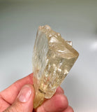 Spodumene var. Hiddenite, Mawi pegmatite, Nuristan, Afghanistan, Mined c. early 2000s, ex. WIlliam Mickols Collection, Small Cabinet, 1.7 x 5.5 x 8 cm, $600. Online Oct. 9.