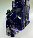 Azurite, Tseumeb Mine, Oshikoto Region, Namibia, ex. WIlliam Mickols Collection, Small Cabinet, 3 x 6 x 10 cm, $1500. Online Oct. 9.