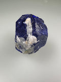 Lazurite, Jurm Mine, Koksha Valley, Badakhshan Province, Afghanistan, MIned c. early 2000s, ex. WIlliam Mickols Collection, Miniature, 2.2 x 2.2 x 3.5 cm, $250. Online Oct. 9.