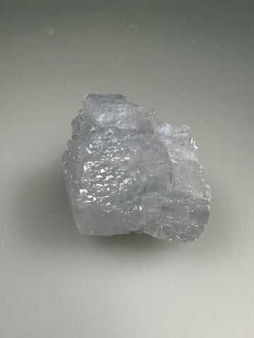CELESTINE, Sub-Rosiclare Level, Annabel Lee Mine, Ozark-Mahoning Company, Harris Creek Subdistrict, Mined ca. 1988, ex. Ryan Smith Collection, Miniature 2.5 x 3.5 x 3.7 cm, $250. Online July 8.