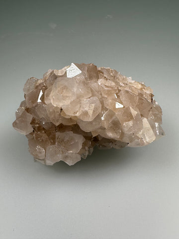QUARTZ ON FLUORITE, Sub-Rosiclare Level, Shipp & Covert Mine, Lead Hill, Cave-in-Rock Subdistrict, Collected ca. mid-2000s, ex. Ryan Smith Collection, Miniature 3 x 3.5 x 6 cm, $125. Online July 8.