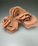 Barite Rose, Garber Sandstone, Cleveland/McClain Counties, OK, Dr. David London Collection, Medium Cabinet 7.5 x 10 x 16 cm, $350. Online Feb. 27.