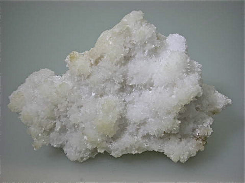 Strontianite with Calcite, Minerva #1 Mine, attr: Rosiclare Level, Minerva Oil Company, Cave-in-Rock District, Southern Illinois, Mined c. 1979, Dr. Perry & Anne Bynum Collection, Large Cabinet 5.0 x 10.0 x 16.5 cm, $200. Online 11/2. SOLD.