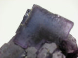 Fluorite with Chalcopyrite, Sub-Rosiclare Level, Bahama Pod, Denton Mine, Ozark-Mahoning Company, Harris Creek District, Southern Illinois, Mined c. 1982, Tolonen Collection, Small Cabinet 4.5 x 5.0 x 8.0 cm, $150.  Online 1/16 SOLD