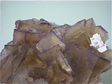 Fluorite, Sub-Rosiclare Level Annabel Lee Mine, Ozark-Mahoning Company, Harris Creek District, Southern Illinois, Mined c. 1986-1988, Koster Collection, Medium Cabinet 4.5 x 12.0 x 14.0 cm, $200. Online 3/11. SOLD.