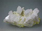 Celestite and Sulfur, Agrigento, Sicily, Italy, Eric Peterson Collection, Small Cabinet 3.5 x 5.0 x 9.5 cm, $25.  Online 11/2. SOLD.