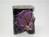 Fluorite, Rosiclare Level Minerva #1 Mine, Ozark-Mahoning Company, Cave-in-Rock District, Southern Illinois, Mined ca. 1991-1993, Koster Collection #00024, Miniature 2.2 x 2.5 x 3.0 cm, $250. Online 03/04.  SOLD.