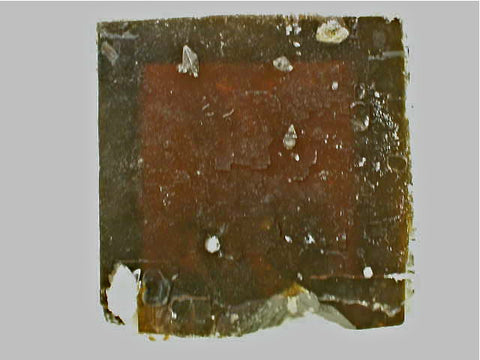 Fluorite with Celestite, White Rock Quarry, Ottawa County, Clay Center, Ohio Miniature 2.2 x 2.2 x 2.8 cm $125. SOLD