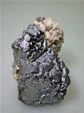 Galena and Dolomite, Tri-State District, Picher, OK, Mined c. 1950's, Noll Collection #165, Medium Cabinet 7.5 x 8.0 x 13.0 cm, $350. Online 3/11. SOLD