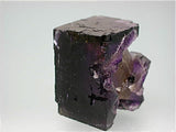 Fluorite, Rosiclare Level Minerva #1 Mine, Ozark-Mahoning Company, Cave-in-Rock District, Southern Illinois, Mined ca. 1991-1993, Koster Collection #00024, Miniature 2.2 x 2.5 x 3.0 cm, $250. Online 03/04.  SOLD.