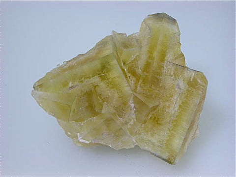 Fluorite with Sphalerite, Rosiclare Level Minerva #1 Mine, Ozark-Mahoning Company, Cave-in-Rock District, Southern Illinois, Mined c. 1992-1994, Tolonen Collection, Small Cabinet 4.0 x 7.0 x 8.5 cm, $450. SOLD